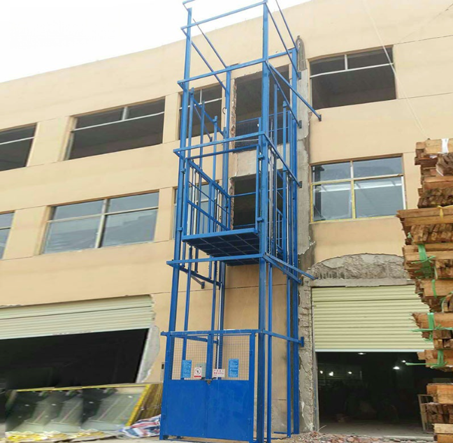 婺源建材厂室外物料提升